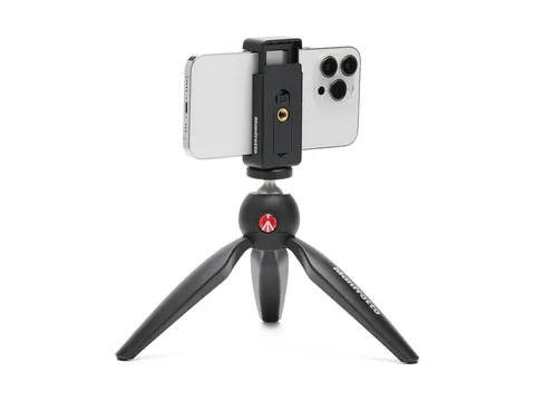 Alquiler de PIXI con pinza para smartphone en Madrid — Soporte TV